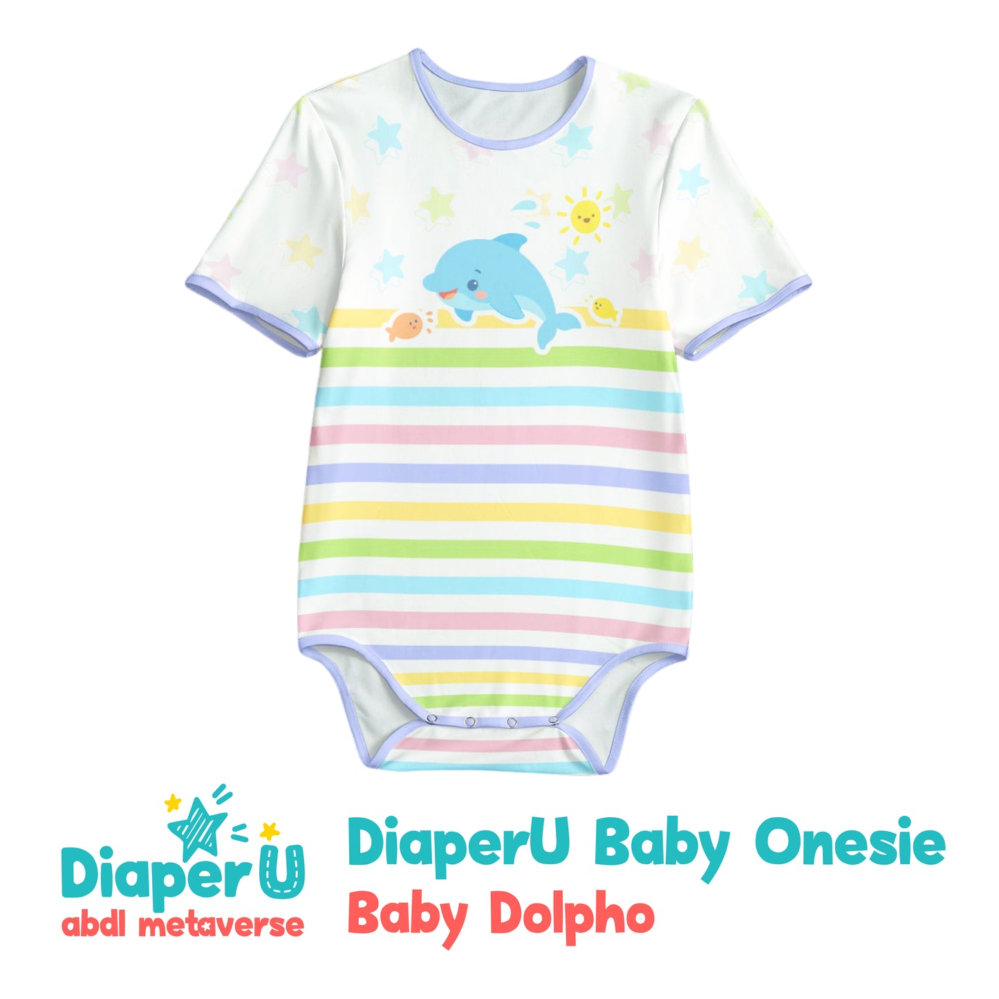ABDL Onesie - Baby Dolpho