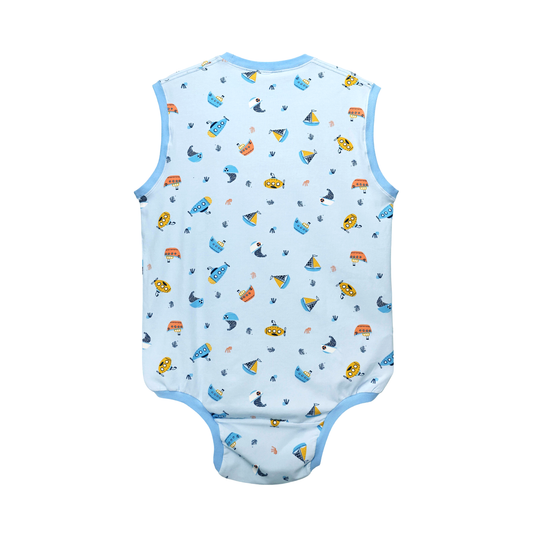 ABDL Onesie (Sleeveless) - Little Ships