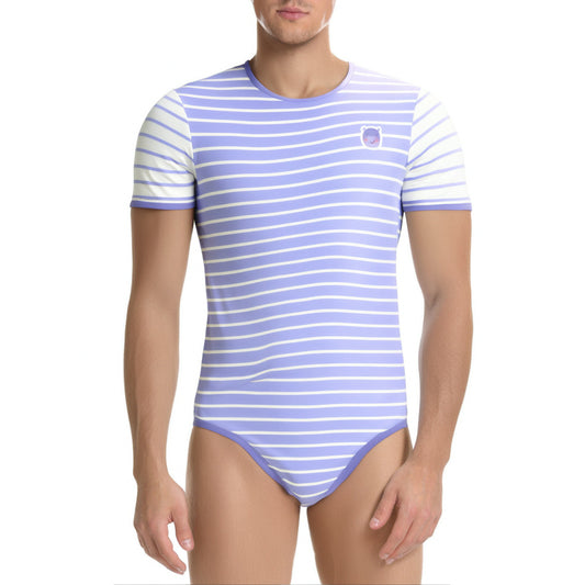 ABDL Onesie - Purple Hippo