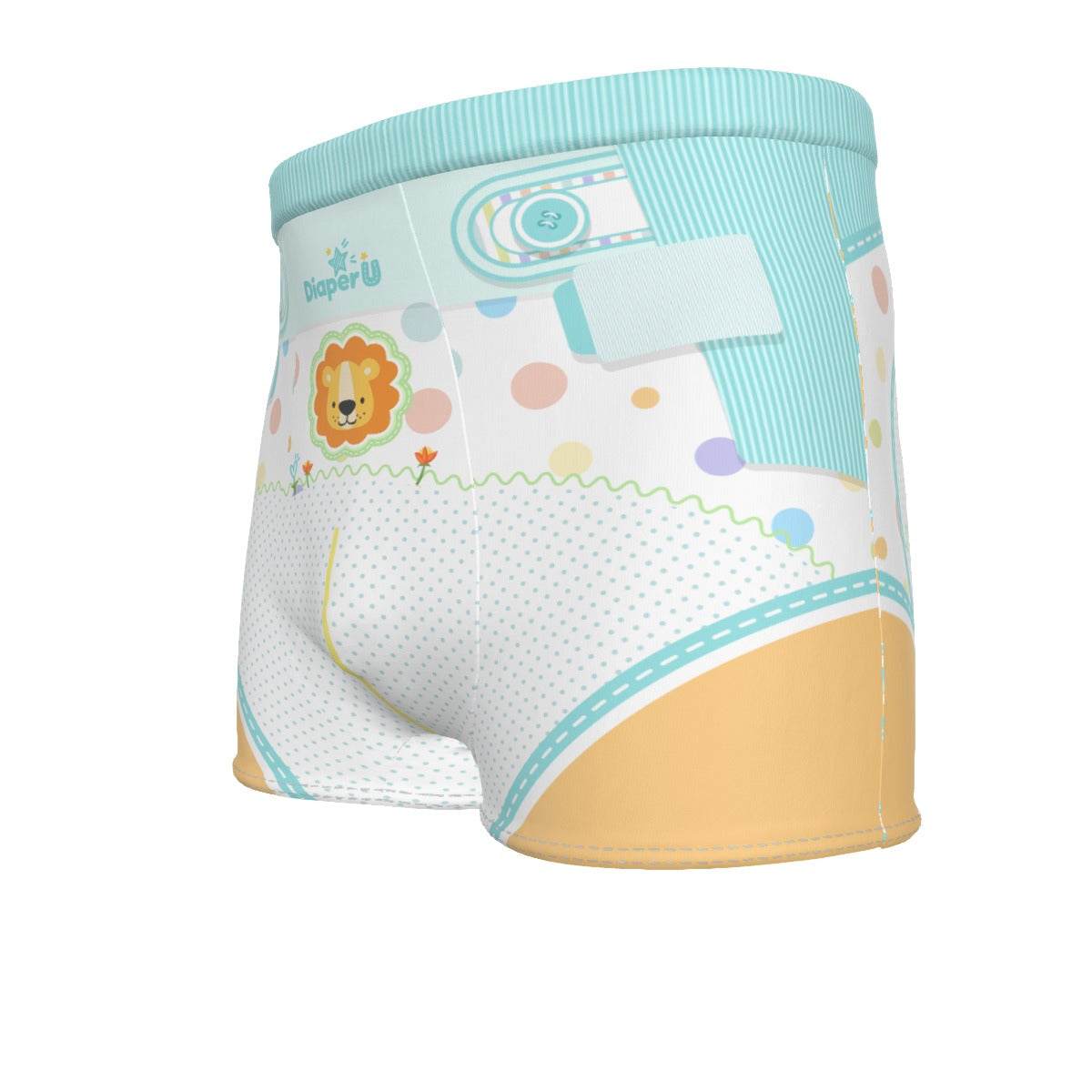 Baby Boy Boxer Briefs - Baby Lion (Special) - Fit for All, Up to 6XL!