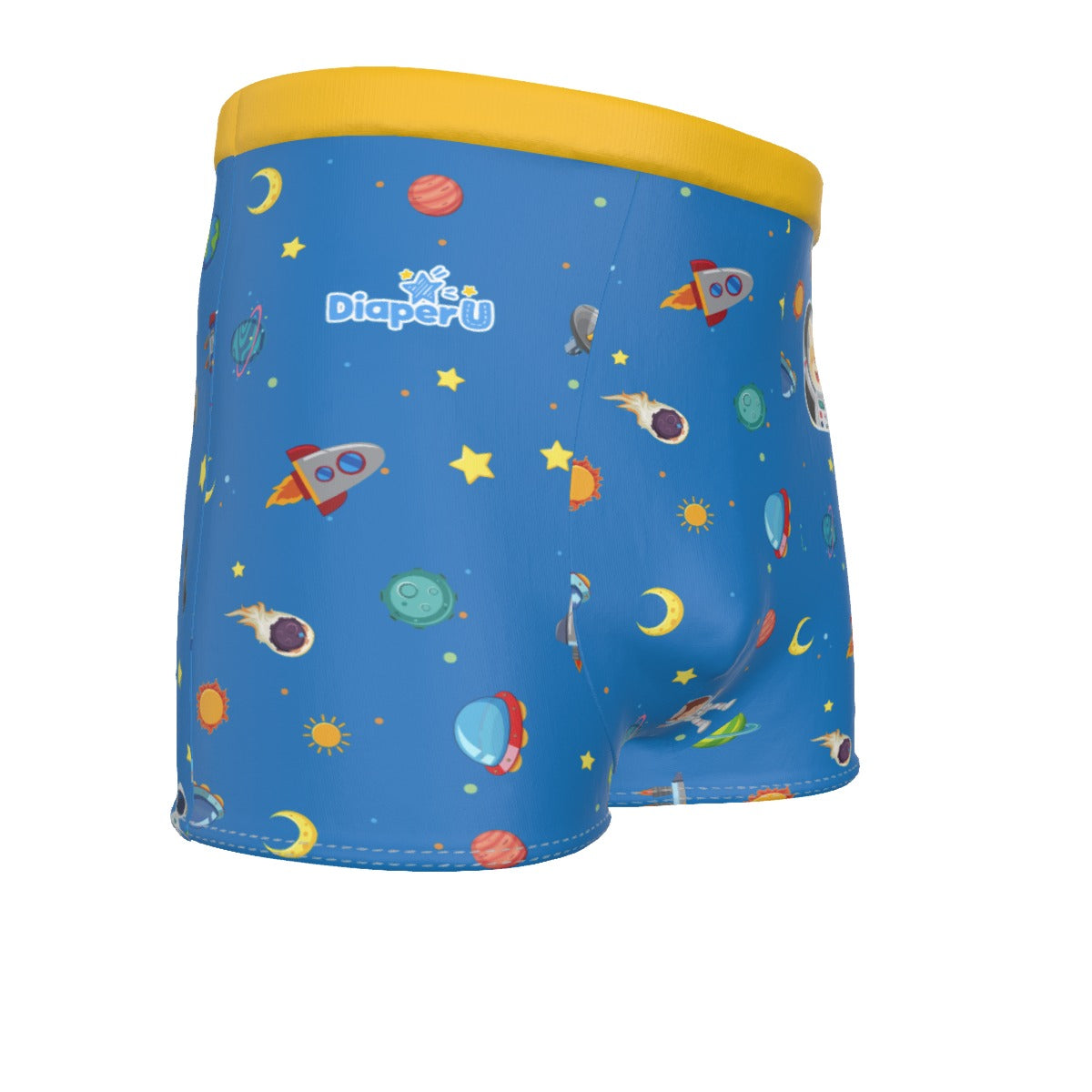 Baby Boy Boxer Briefs - Baby Astronaut - Fit for All, Up to 6XL!