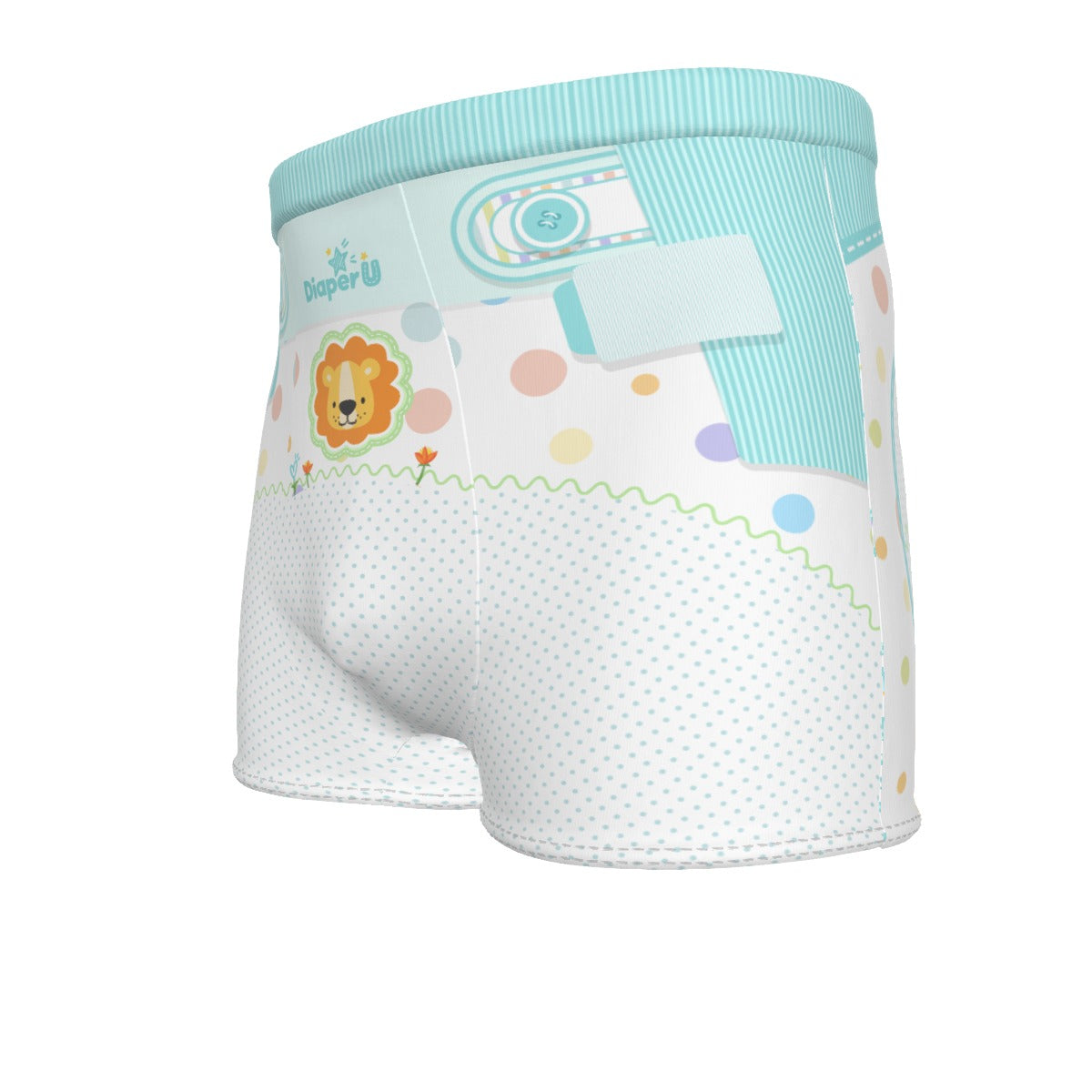 Baby Boy Boxer Briefs - Baby Lion - Fit for All, Up to 6XL!