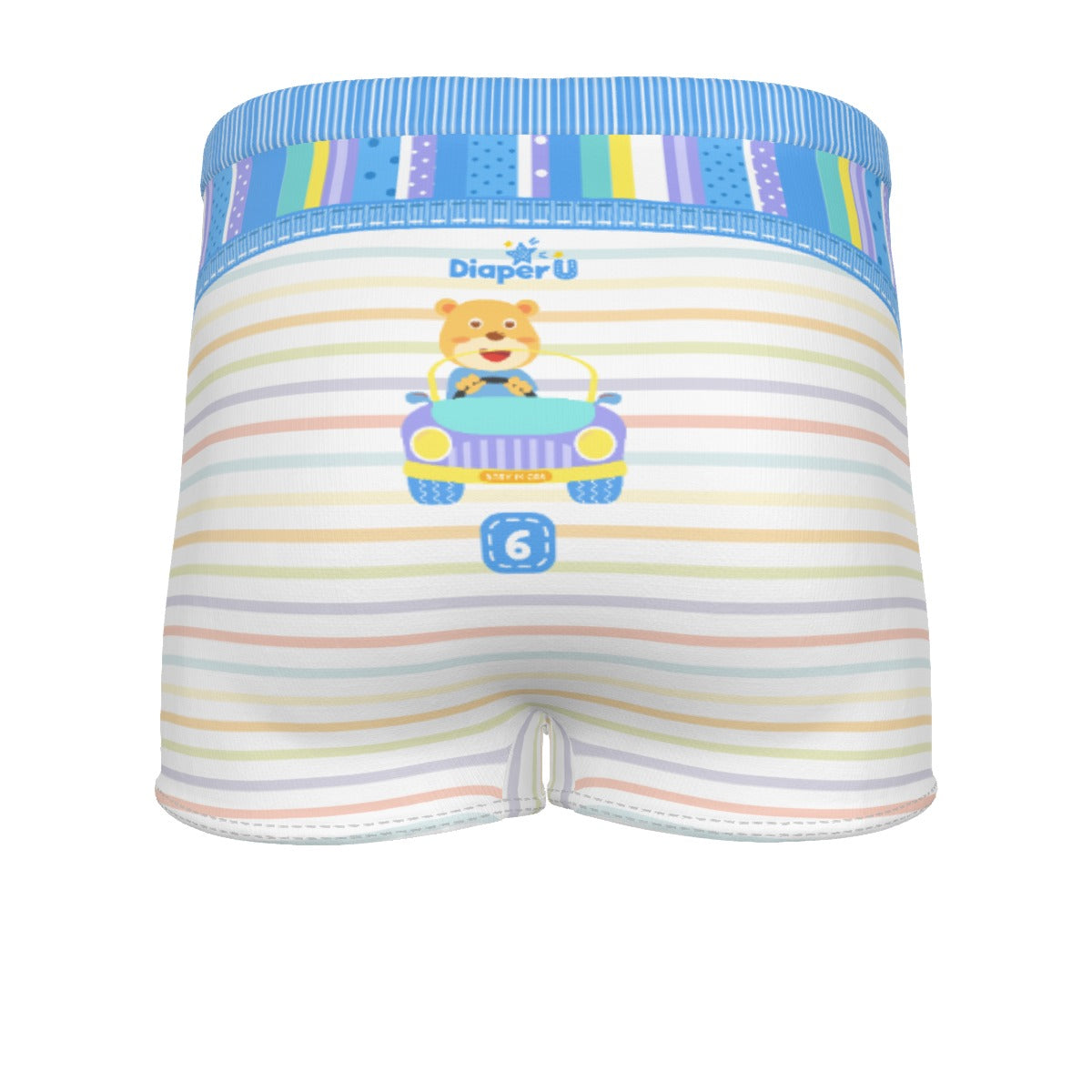 Baby Boy Boxer Briefs - Baby Bear - Fit for All, Up to 6XL!