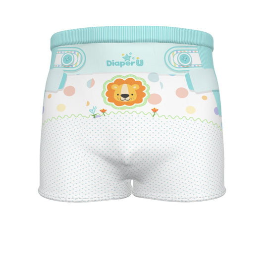 Baby Boy Boxer Briefs - Baby Lion - Fit for All, Up to 6XL!