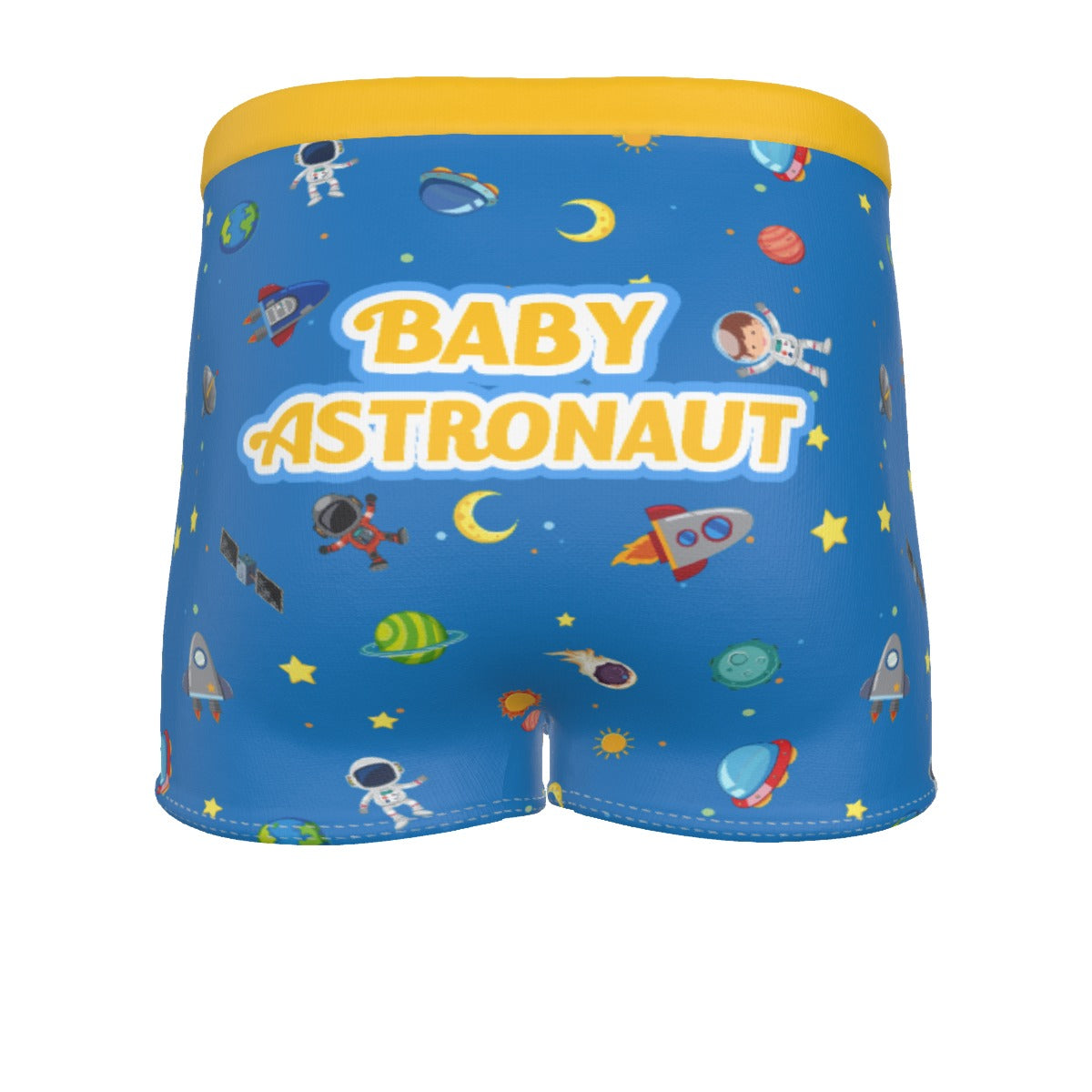 Baby Boy Boxer Briefs - Baby Astronaut - Fit for All, Up to 6XL!