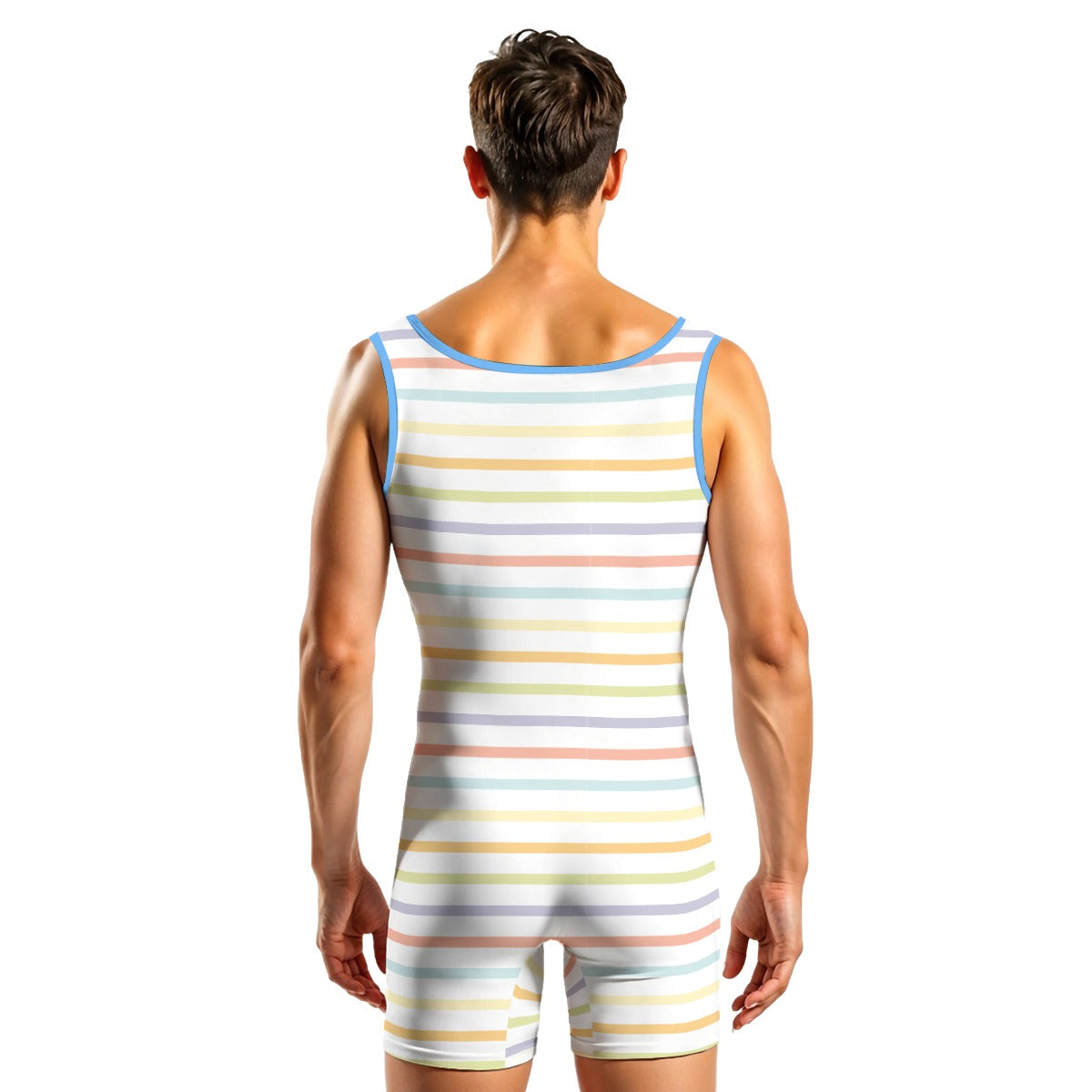 ABDL Playtime Snug-Suit - Rainbow Bear
