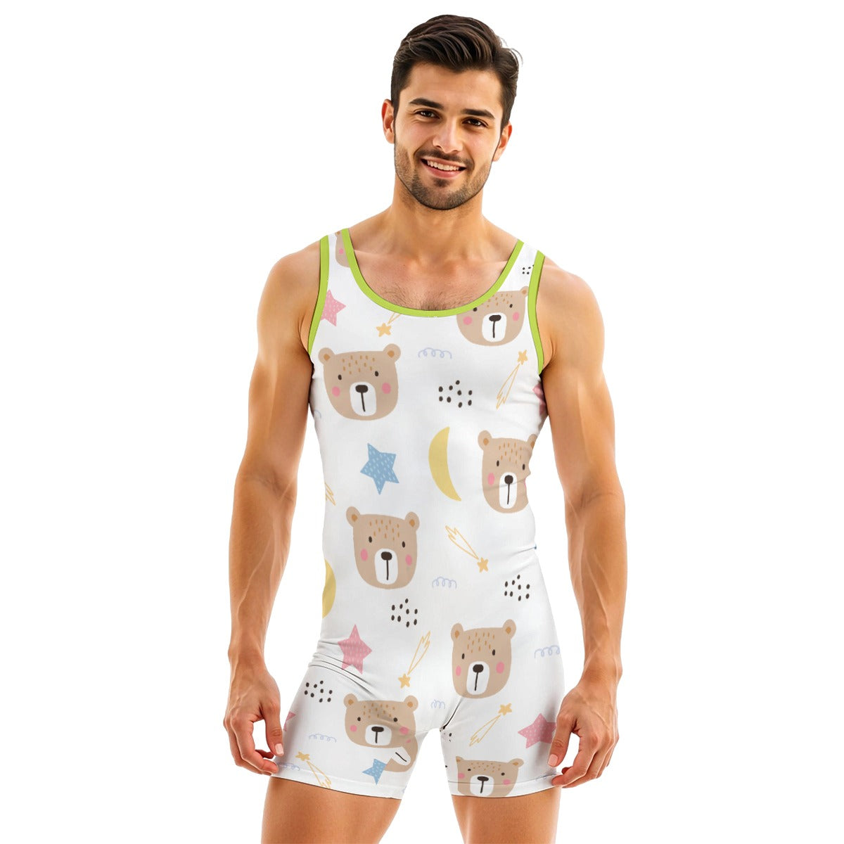 ABDL Playtime Snug Suit Baby Bear Green DiaperU abdl-playtime-snug-suit-baby-bear-green-diaperu