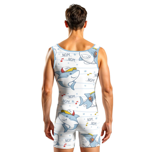 ABDL Playtime Snug-Suit - Baby Shark