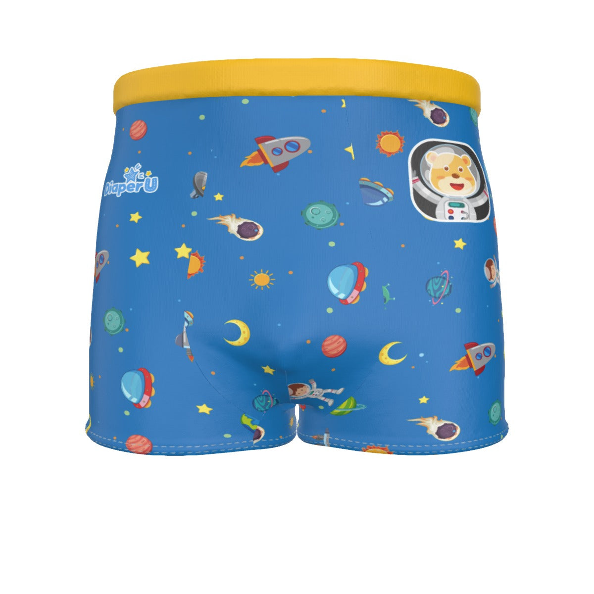 Baby Boy Boxer Briefs - Baby Astronaut - Fit for All, Up to 6XL!