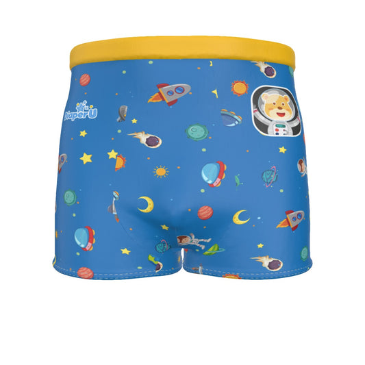 Baby Boy Boxer Briefs - Baby Astronaut - Fit for All, Up to 6XL!