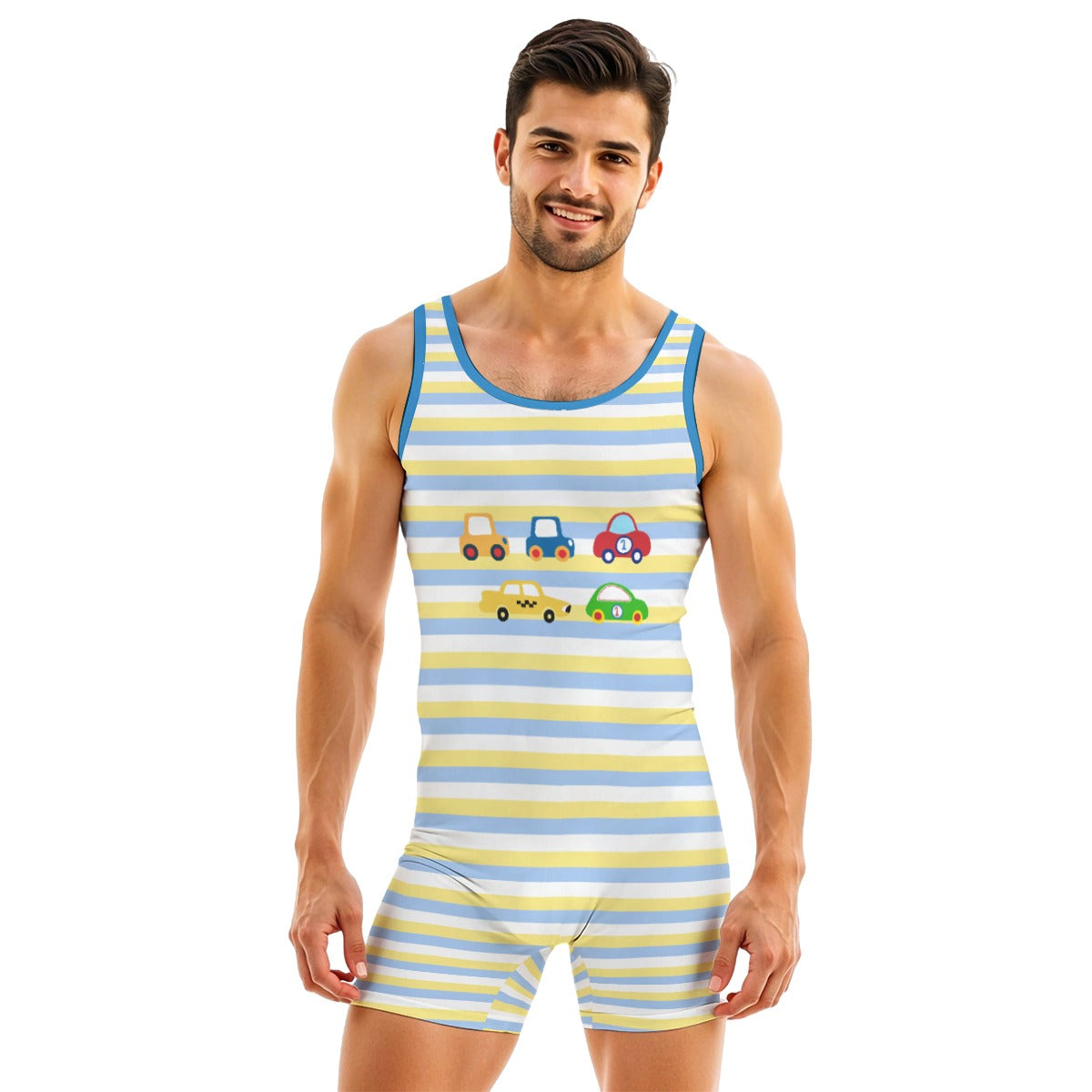 ABDL Playtime Snug-Suit - Baby Cars