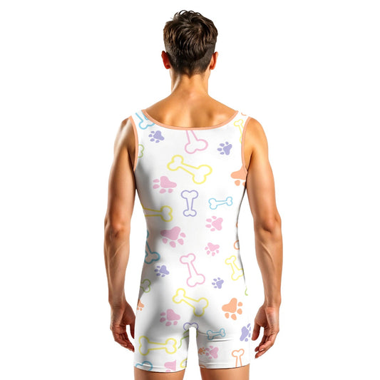 ABDL Playtime Snug-Suit - Puppy Play (Orange)