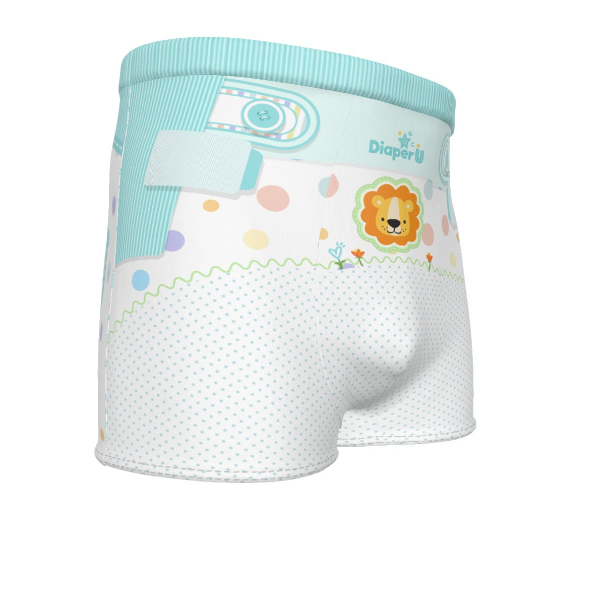 Baby Boy Boxer Briefs - Baby Lion - Fit for All, Up to 6XL!