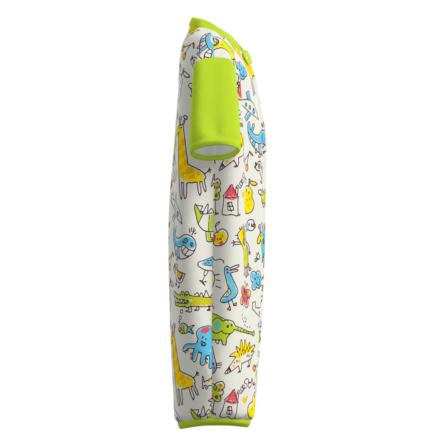 Snap-Up Sleepytime Romper - Doodle Zoo