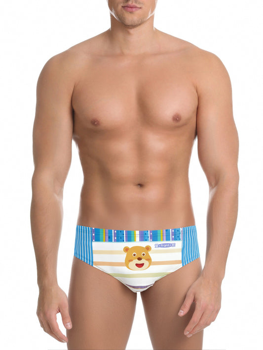 ABDL Swim Briefs - Baby Bear In Car