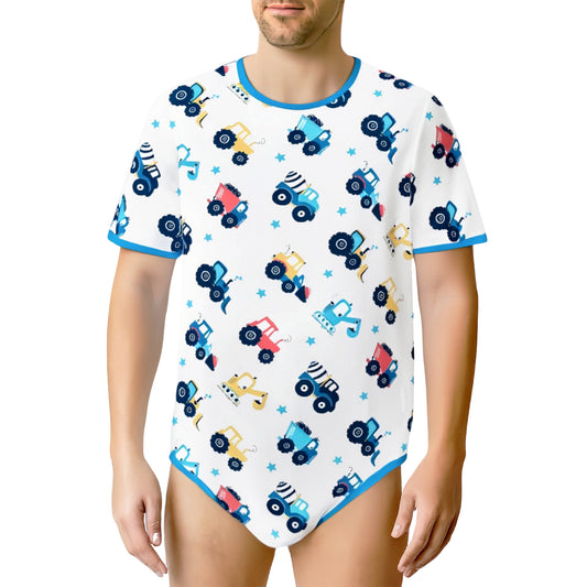 ABDL Onesie - Little Trucks