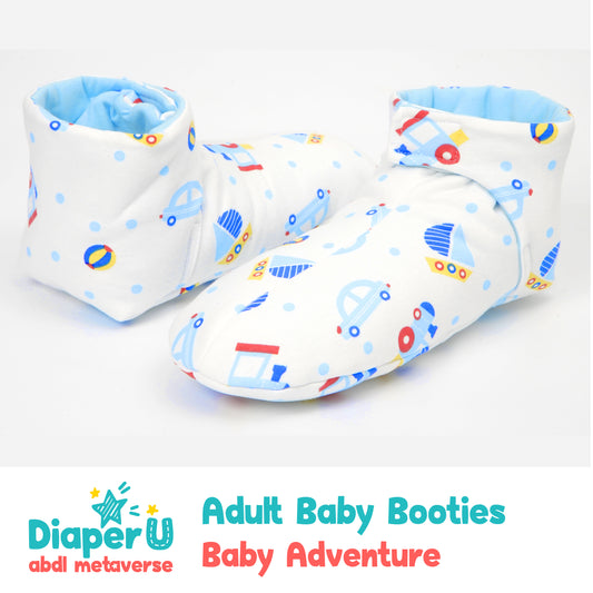ABDL Baby Booties - Baby Adventure