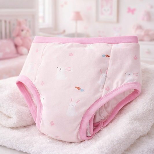 ABDL Training Pants - Baby Bunny (Waterproof Version)
