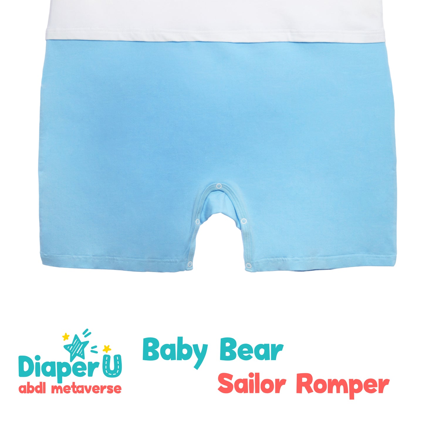 Baby Bear Sailor Romper