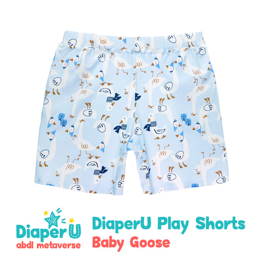 ABDL Cotton Shorts - Baby Goose