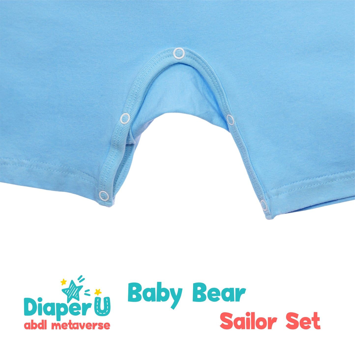 Baby Bear Snap Shorts