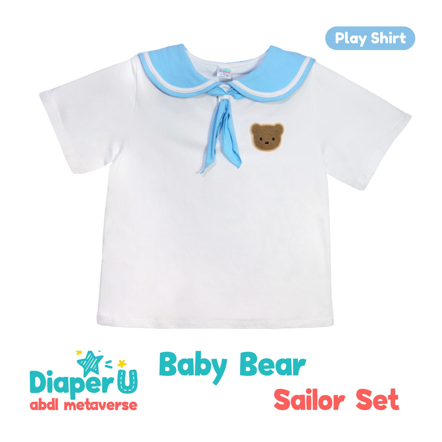 Baby Bear Sailor Play Shirt