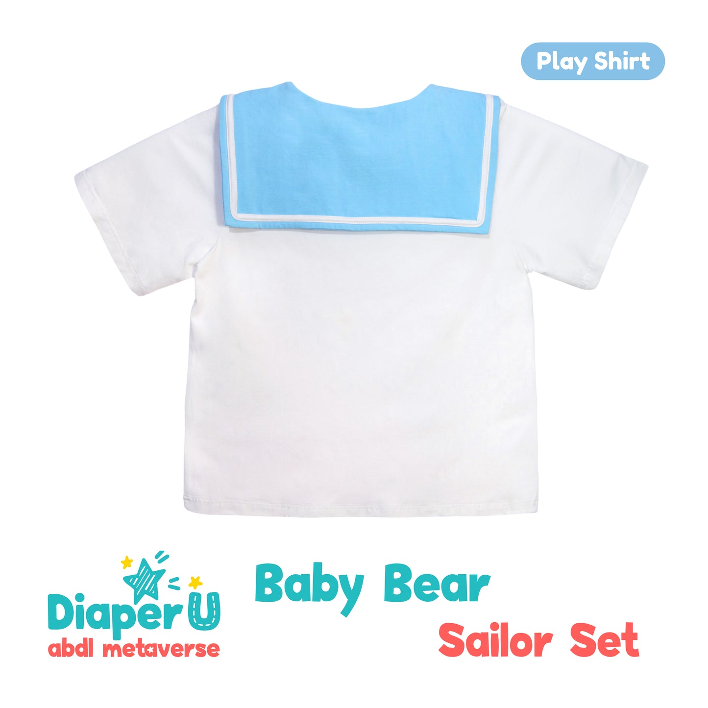 Baby Bear Sailor Play Shirt
