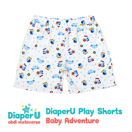 ABDL Cotton Shorts - Baby Adventure