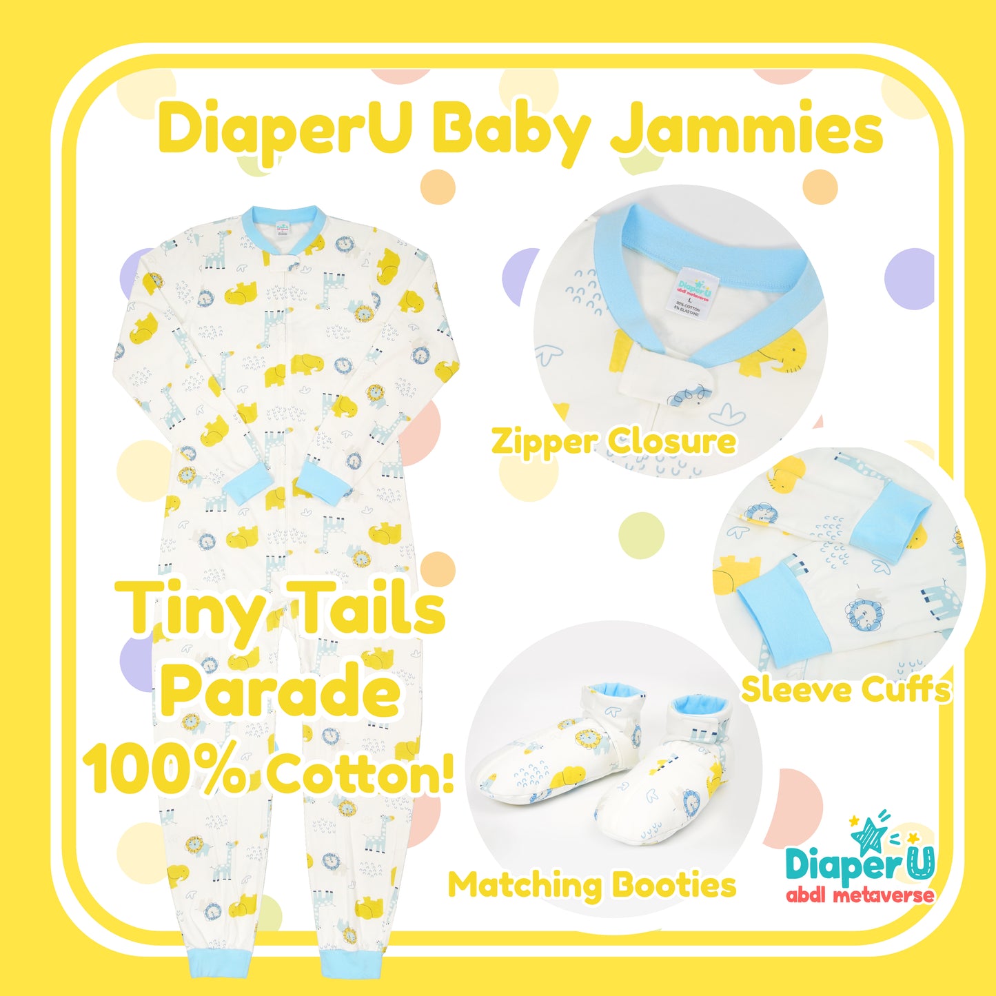 ABDL Jammies - Tiny Tails Parade