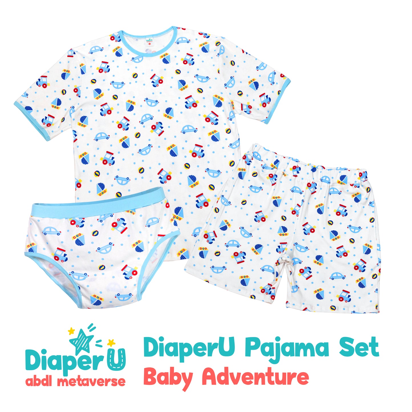 ABDL Cotton Baby Briefs - Baby Adventure