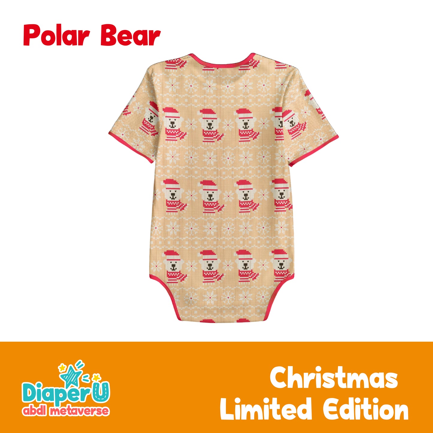 Christmas ABDL Onesie - Baby Polar