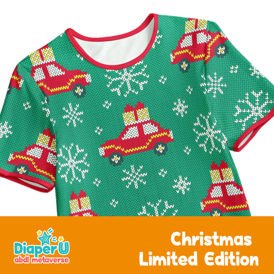Christmas ABDL Onesie - Christmas Cars