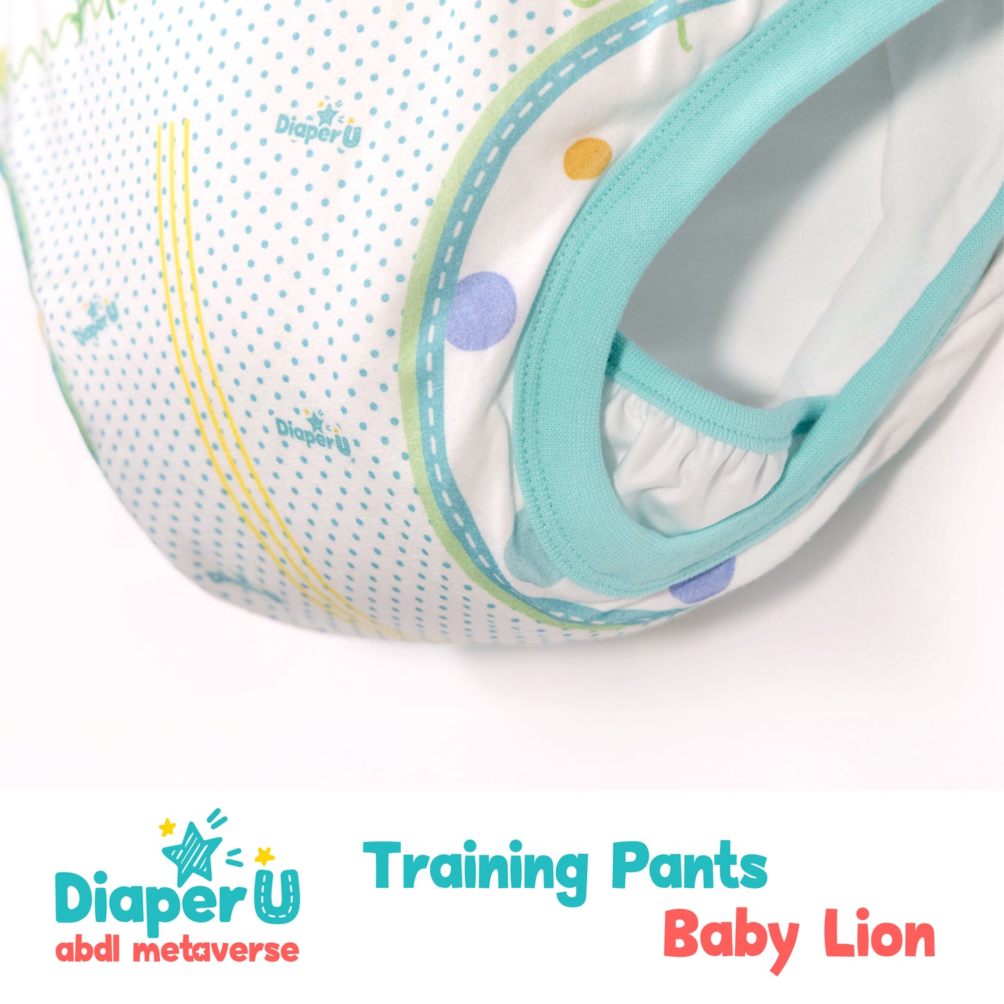 ABDL Training Pants - Baby Lion (Waterproof Version)