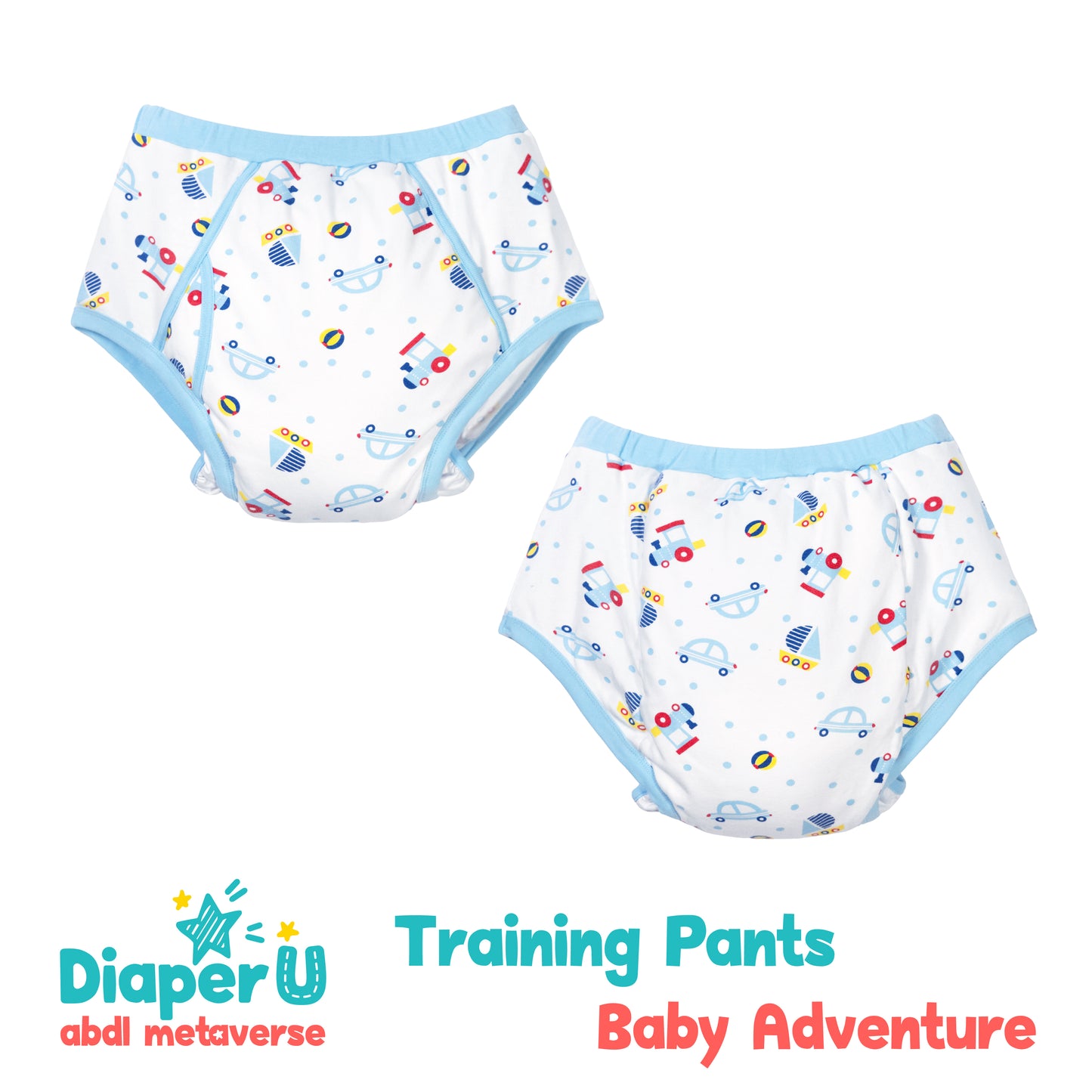ABDL Training Pants - Baby Adventure (Waterproof Version)