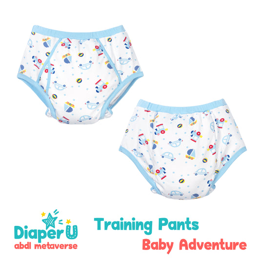 ABDL Training Pants - Baby Adventure (Waterproof Version)