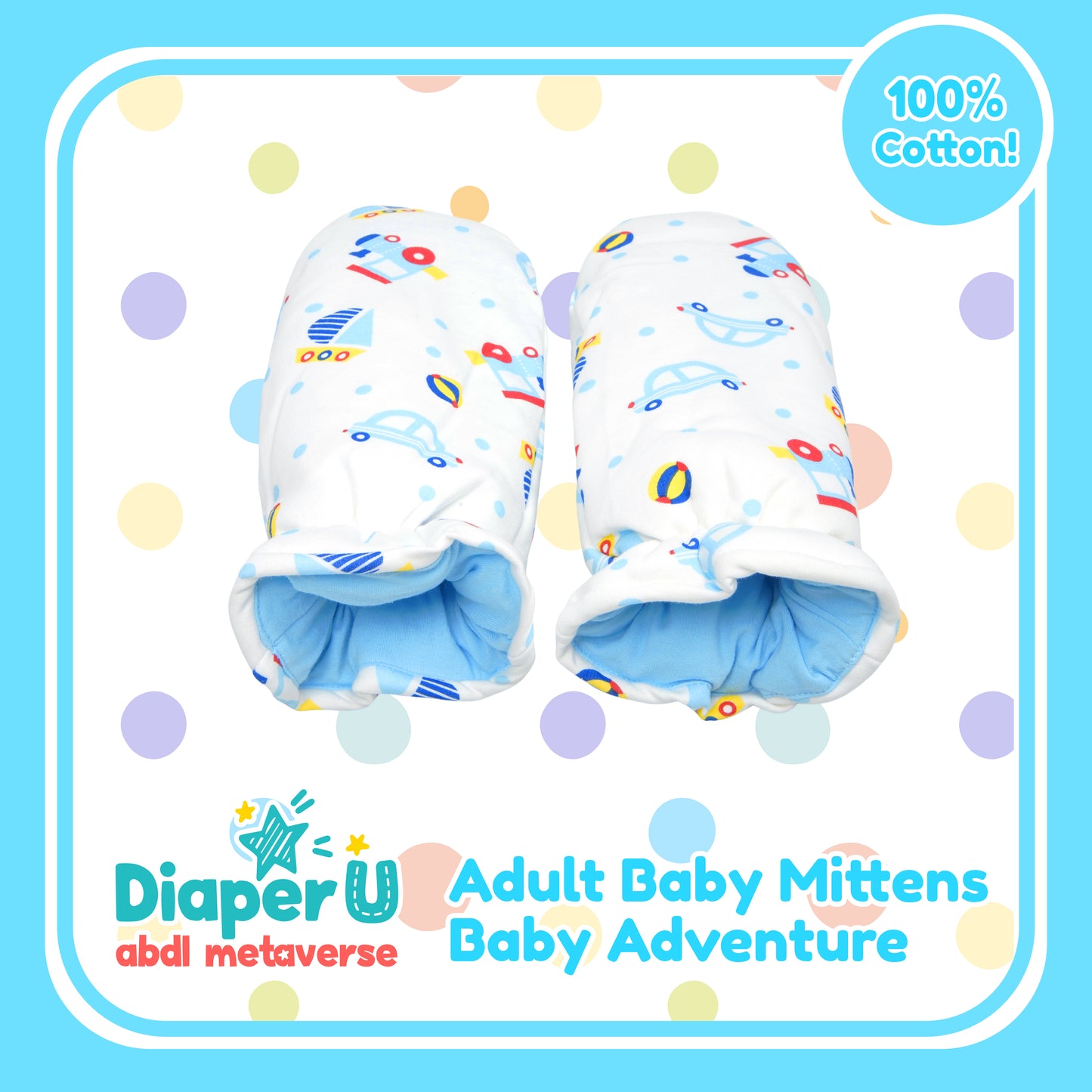 Adult Baby Mittens - Baby Adventure