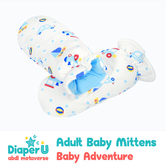Adult Baby Mittens - Baby Adventure