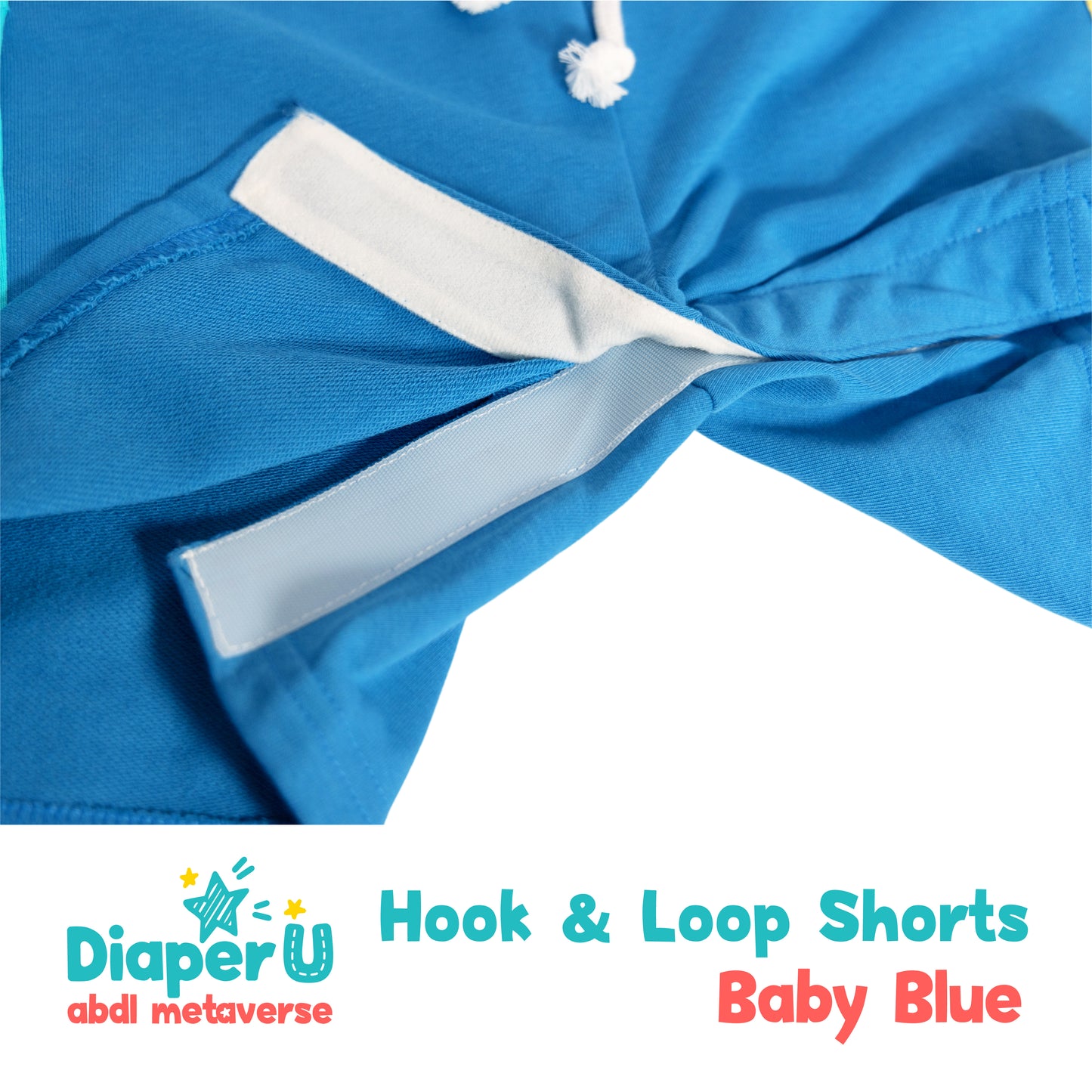 Hook & Loop Shorts - Baby Blue (Limited Edition)