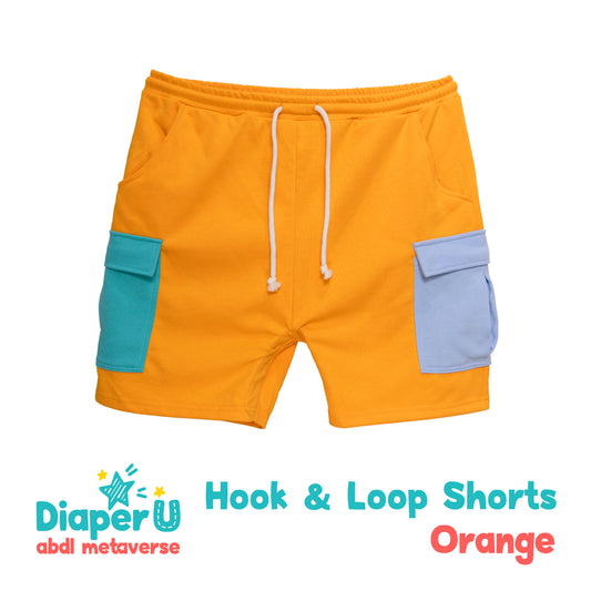 Hook & Loop Shorts - Orange (Limited Edition)