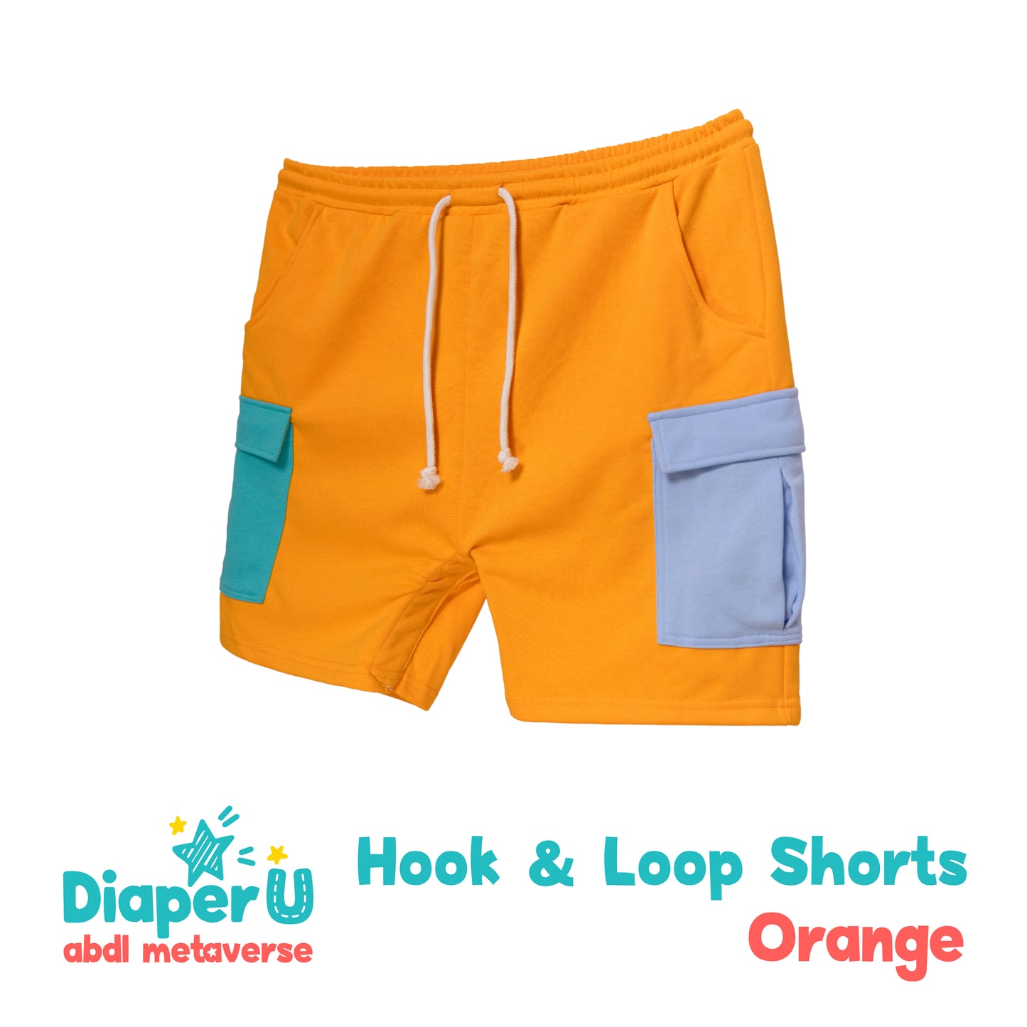 Hook & Loop Shorts - Orange (Limited Edition)