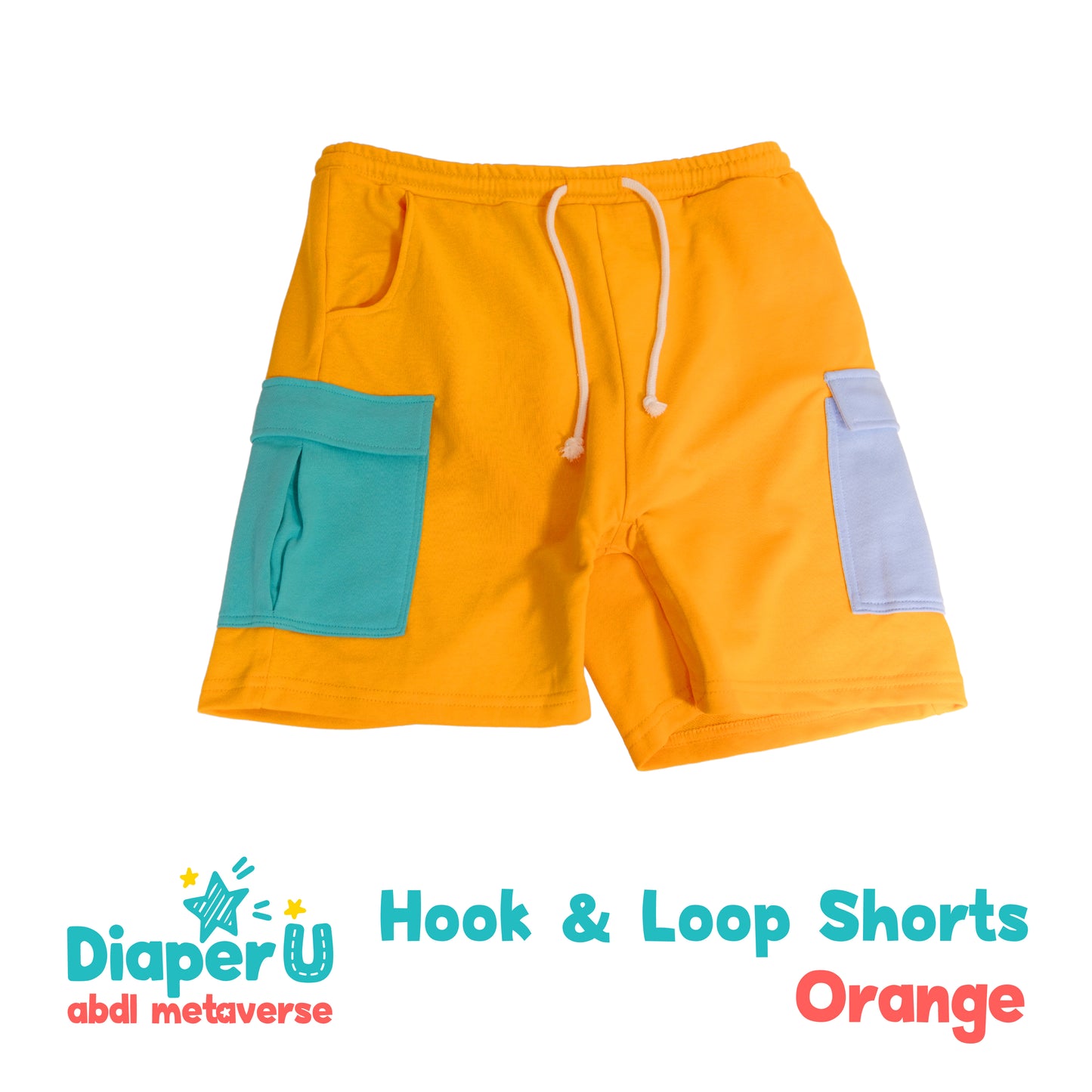 Hook & Loop Shorts - Orange (Limited Edition)