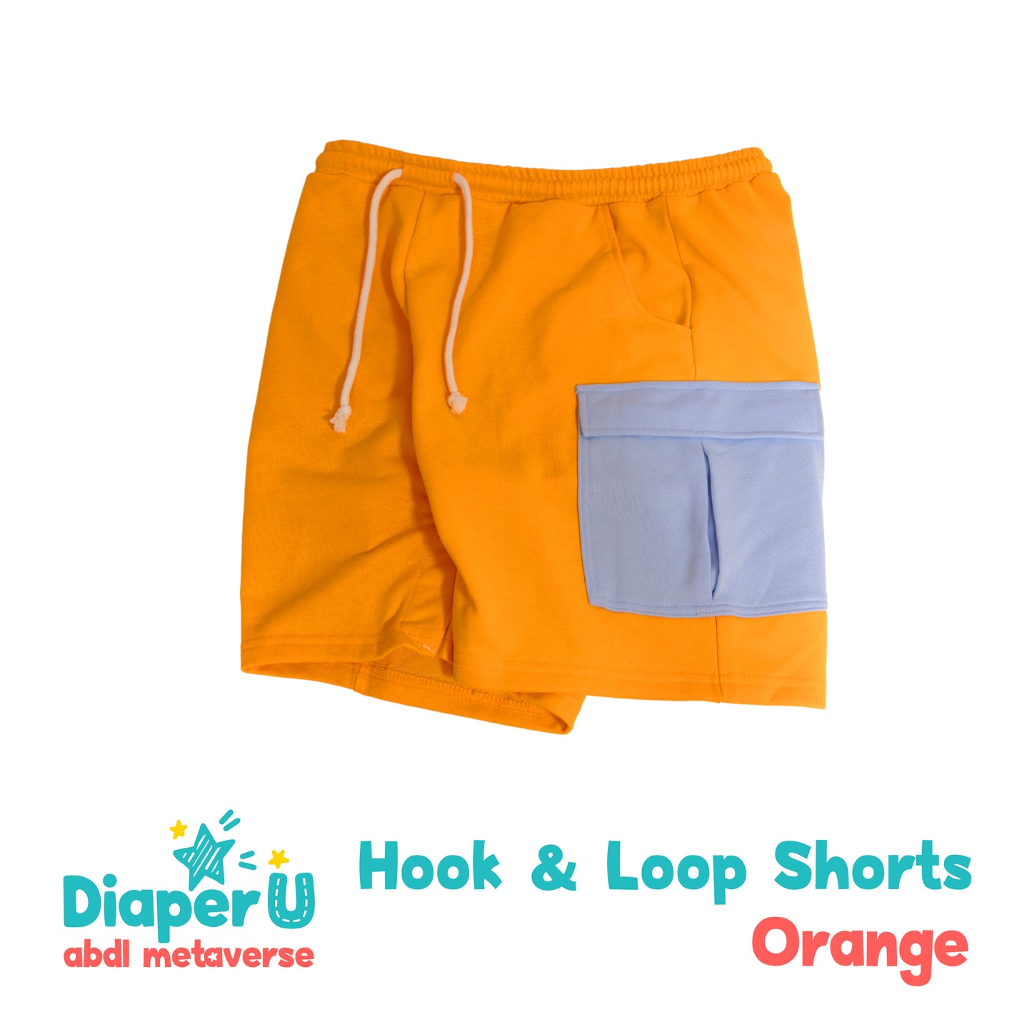 Hook & Loop Shorts - Orange (Limited Edition)