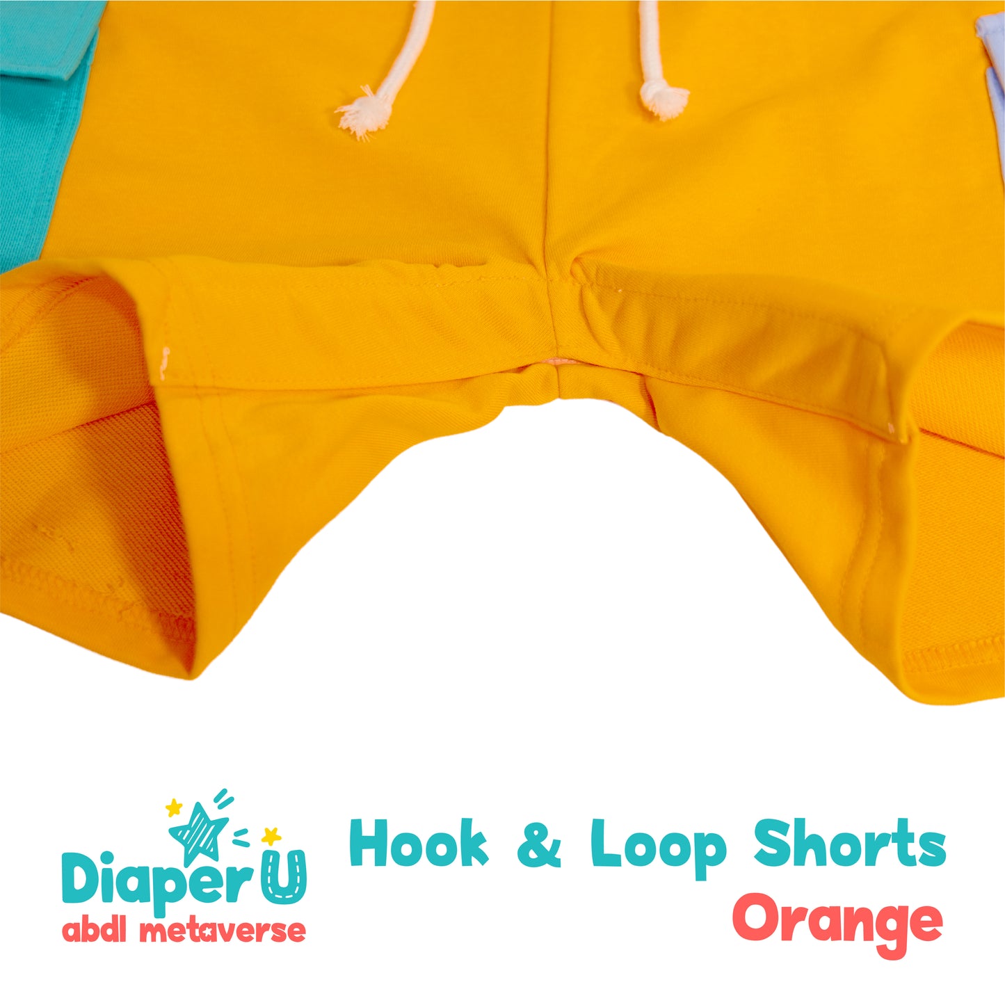 Hook & Loop Shorts - Orange (Limited Edition)