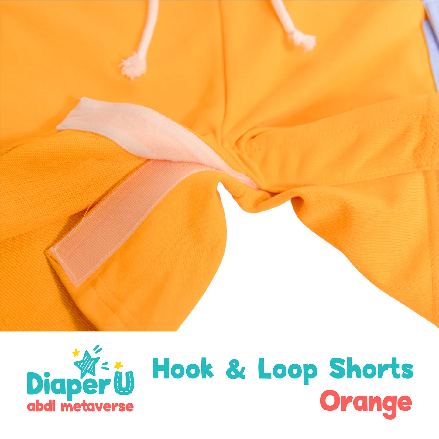 Hook & Loop Shorts - Orange (Limited Edition)