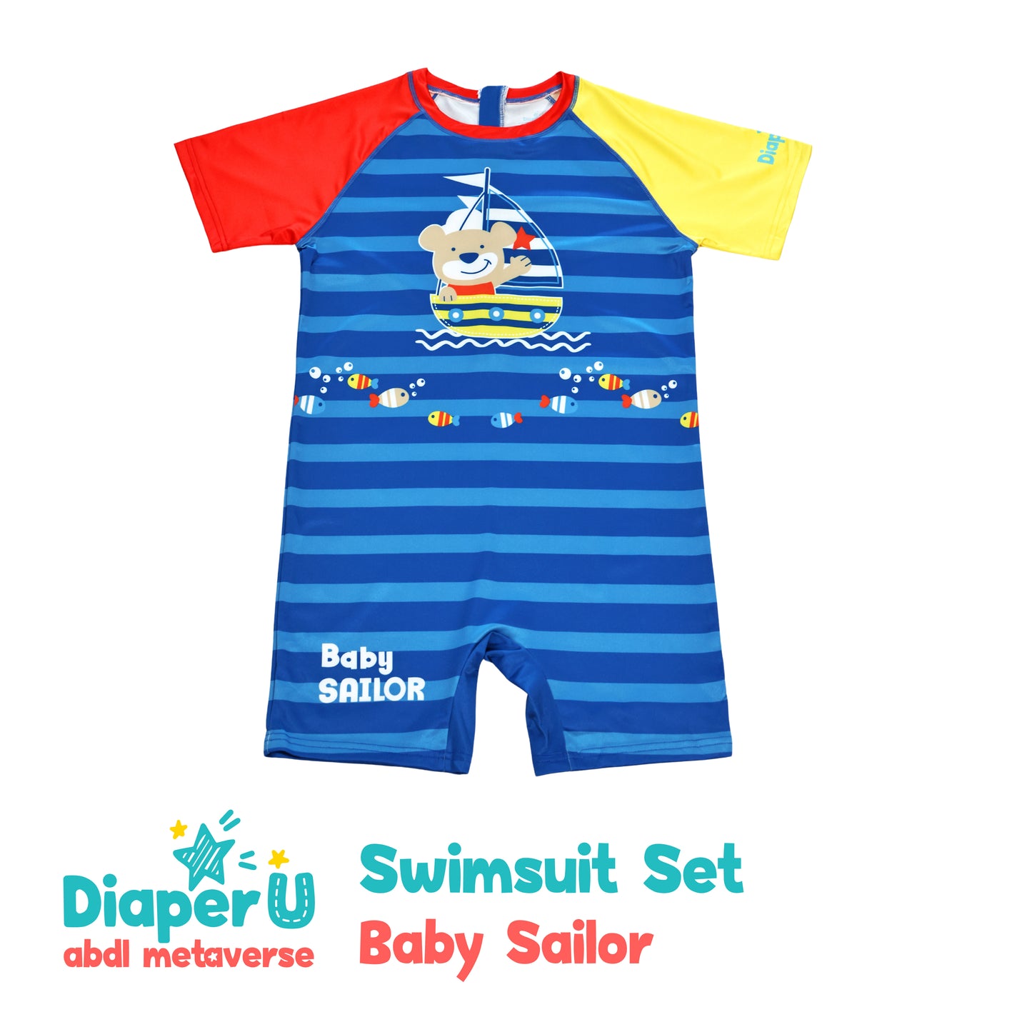 ABDL Swimsuit Set - Baby Sailor (Limited Edition)