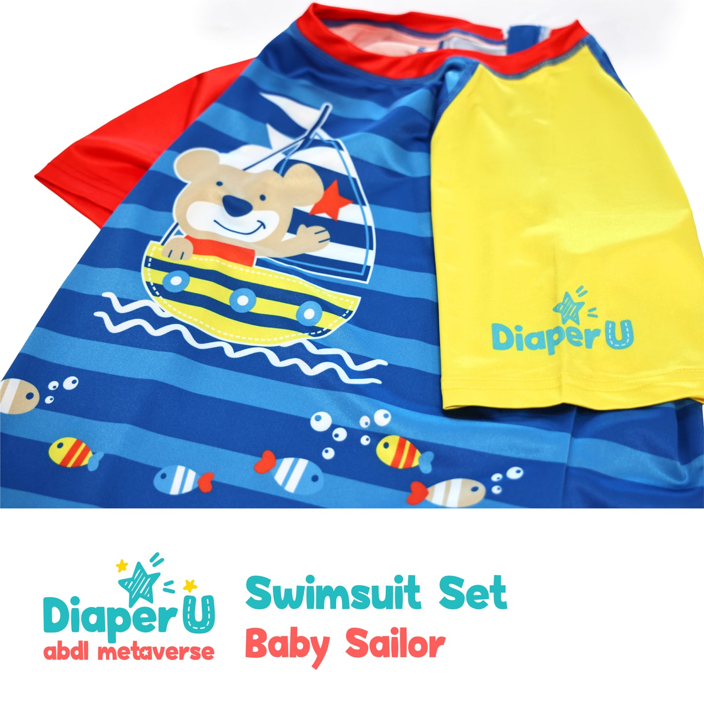 ABDL Swimsuit Set - Baby Sailor (Limited Edition)