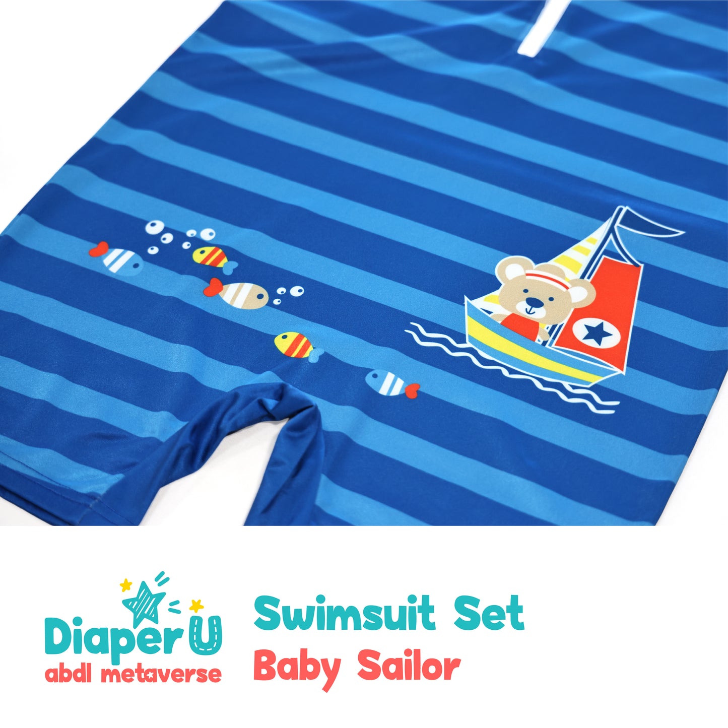 ABDL Swimsuit Set - Baby Sailor (Limited Edition)