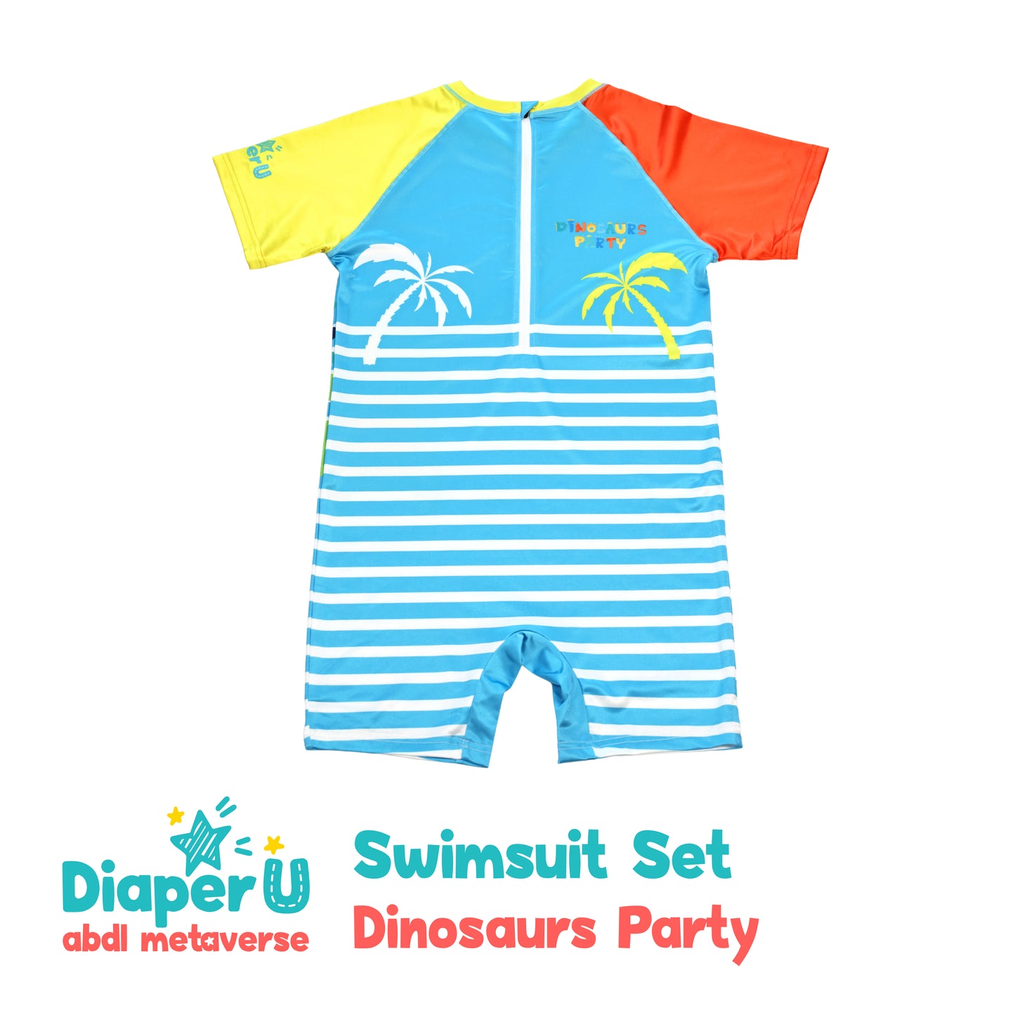 ABDL Swimsuit Set - Dinosaurs Party (Limited Edition)