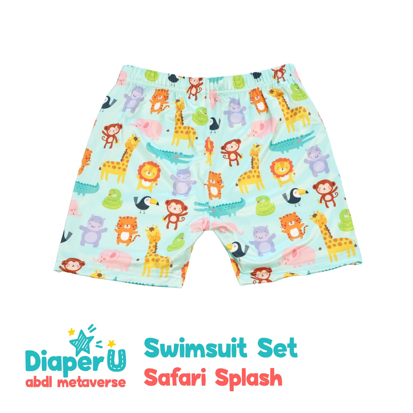 ABDL Swimsuit Set - Safari Splash (Limited Edition)