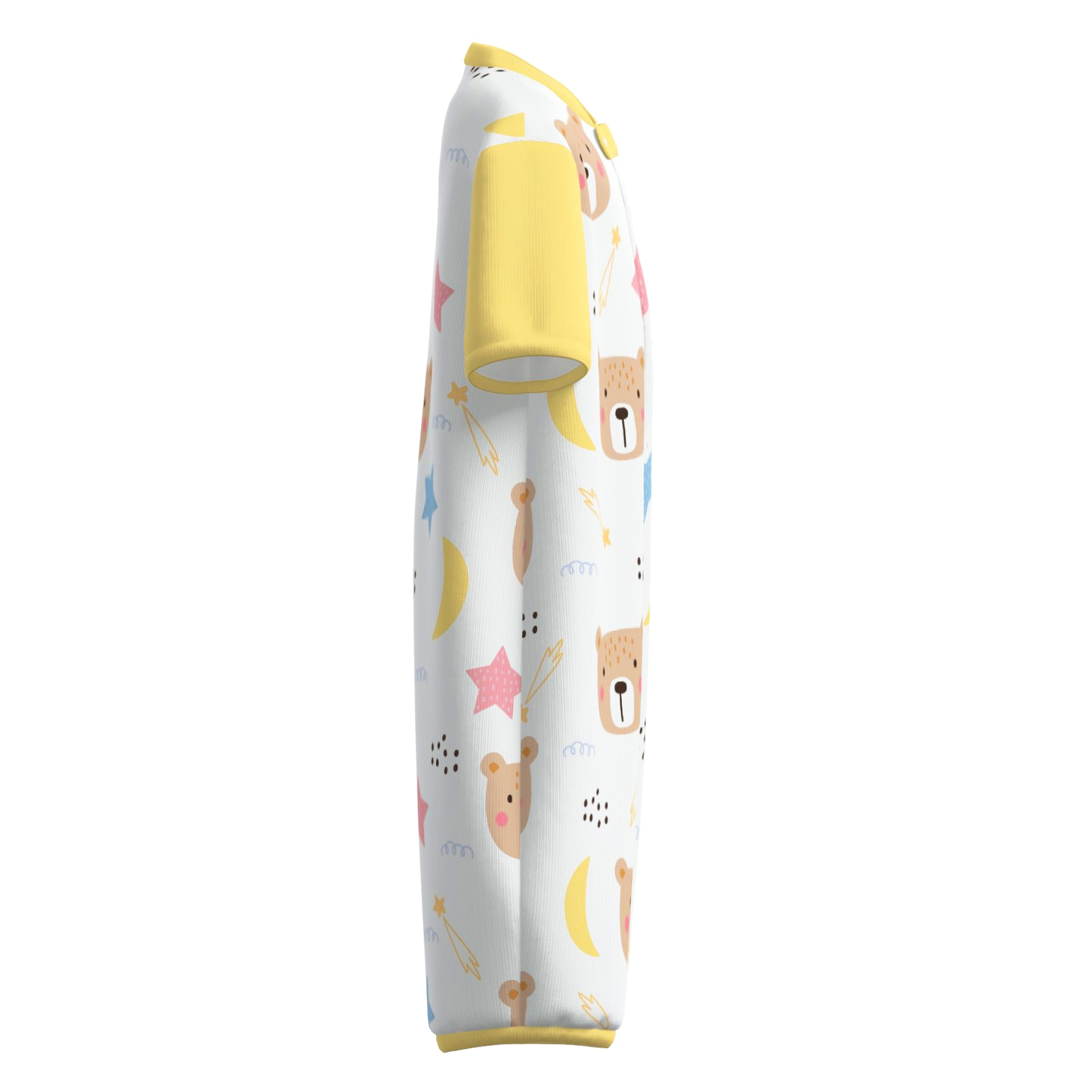 Snap-Up Sleepytime Romper - Baby Bear (Yellow)